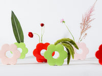 VASE DAISY GREEN