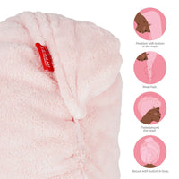 ASCIUGAMANO CAPELLI TURBANTE - LOVE MY HAIR KITTY