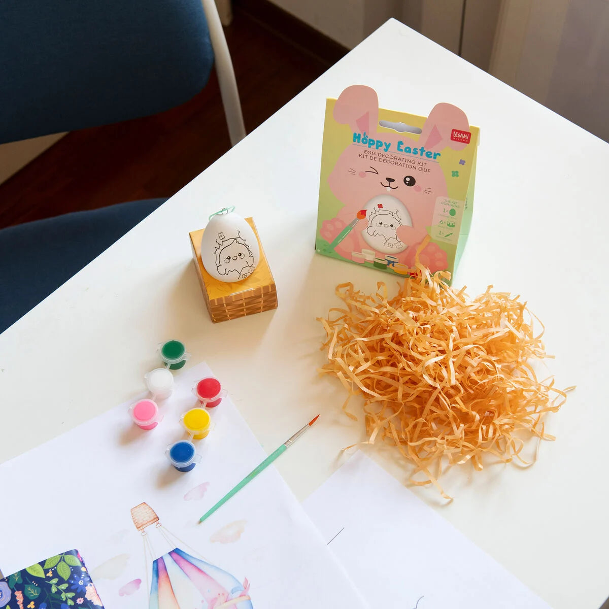 Kit Decorazione Uovo - Hoppy Easter