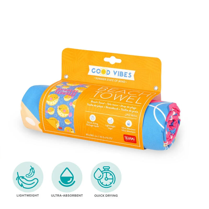 TELO MARE - BEACH TOWEL PUFFERFISH