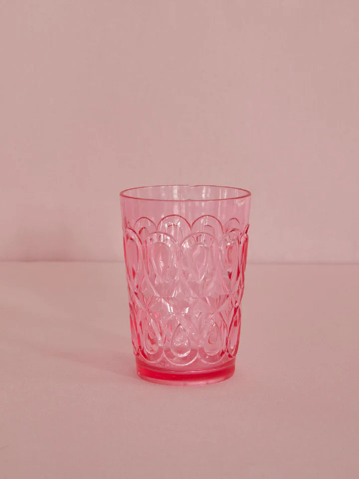BICCHIERE ACRILICO ROSA