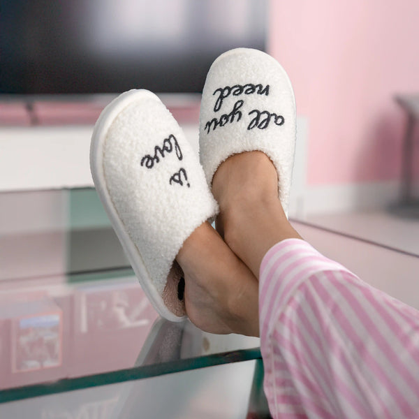 PANTOFOLE "ALL YOU NEED IS LOVE"