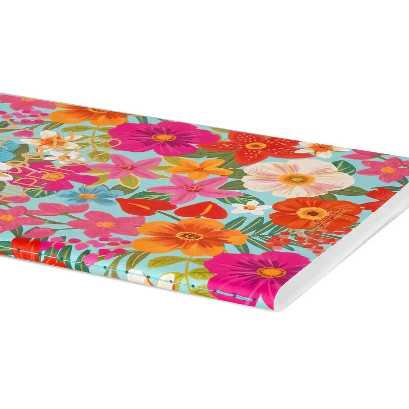 quaderno a righe medium flowers