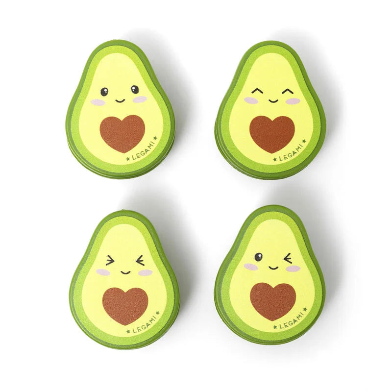 SET DI CLIP CHIUDI PACCO - BAG CLIPS AVOCADO