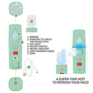 MINI NEBULIZZATORE PER IL VISO - SOS MISS SPRAYER