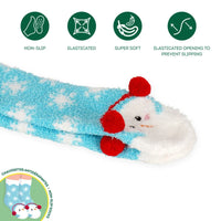 CALZE ANTISCIVOLO - IT'S A MATCH! PUPAZZO DI NEVE KIDS