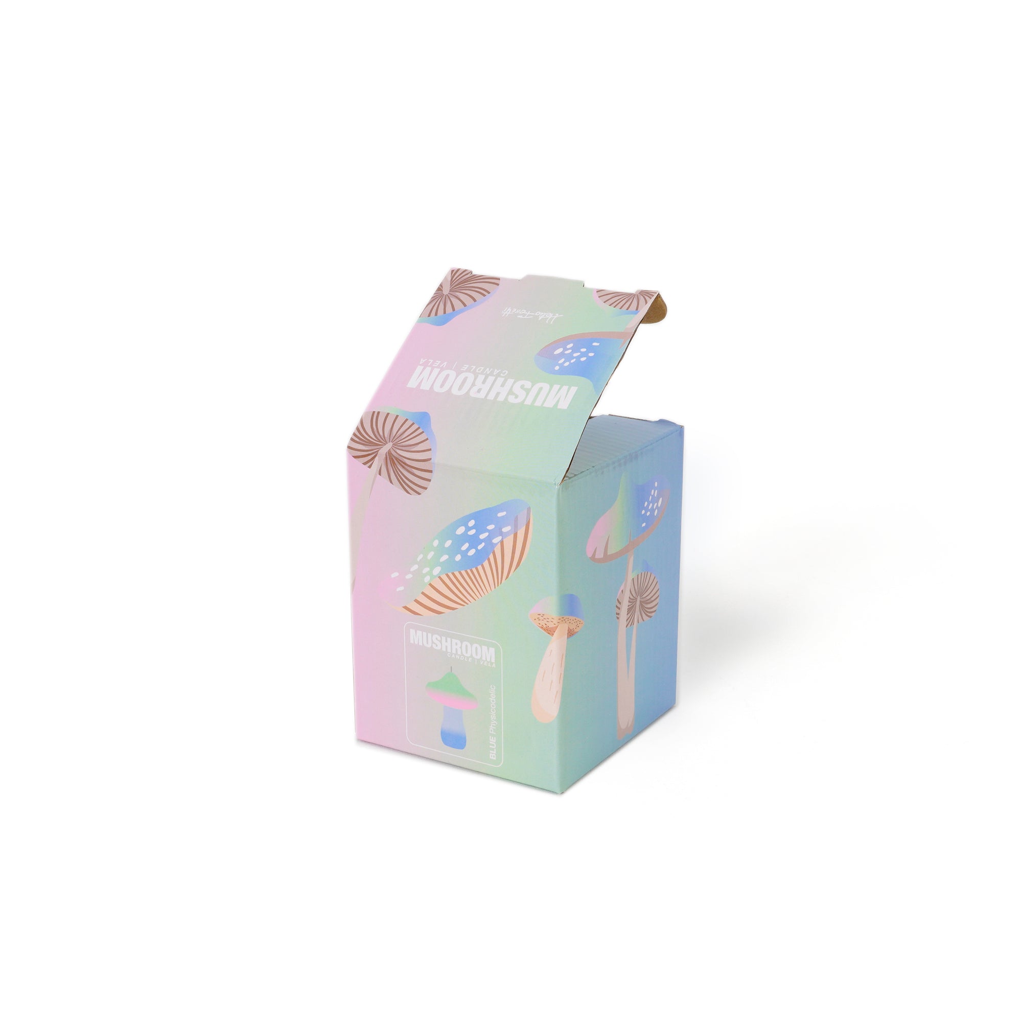 candela a fungo - mushroom candle small Helio Ferretti sunrise