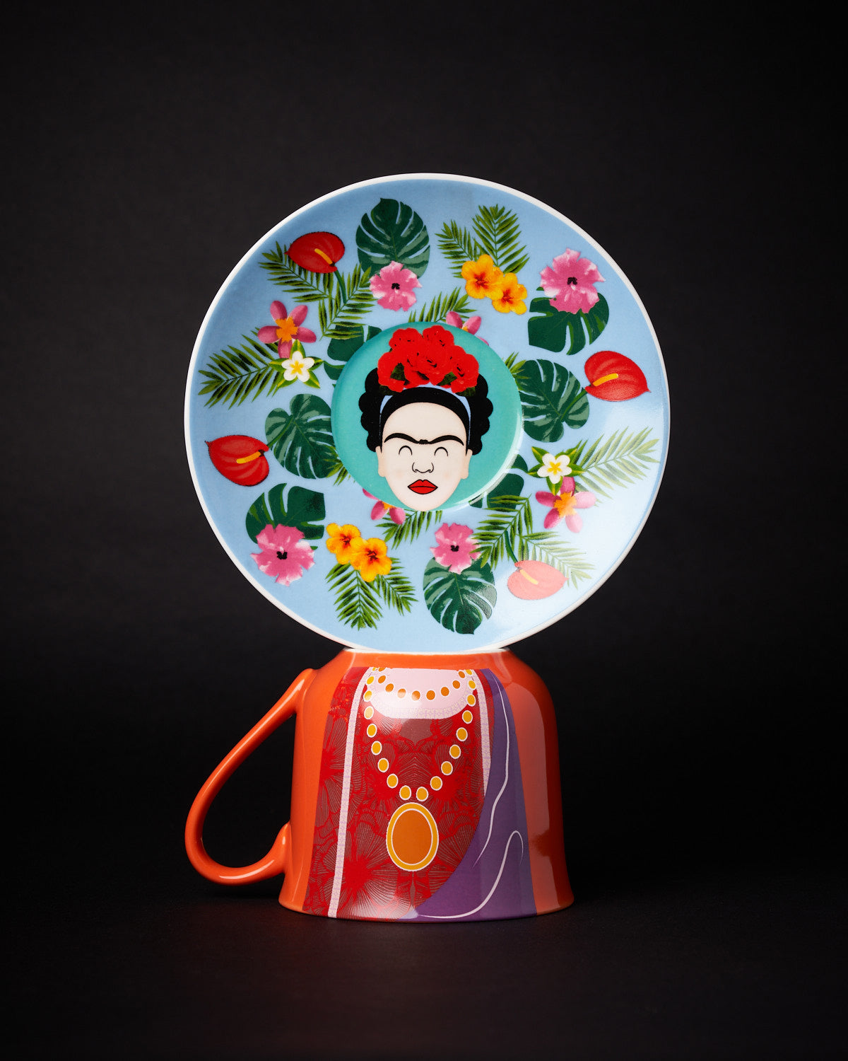 TAZZA + PIATTO FRIDA KAHLO FREEDOM