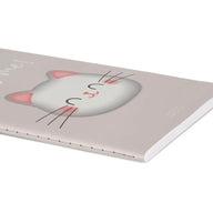 quaderno a righe medium kitty gatto
