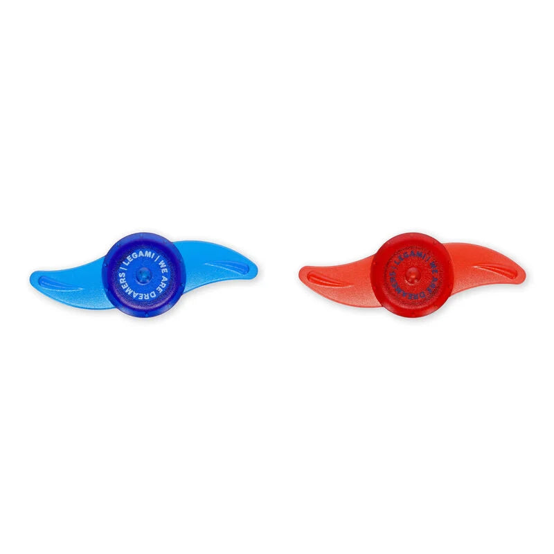 set di 2 luci per i raggi della bicicletta - ride & shine space