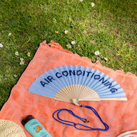 VENTAGLIO "AIR CONDITIONING" AZZURRO