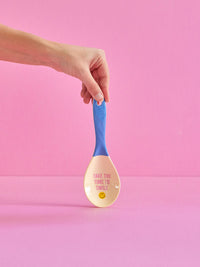 MELAMINE SALAD SPOON SMILEY
