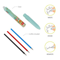 PENNA GEL CANCELLABILE 3 COLORI FLOWERS