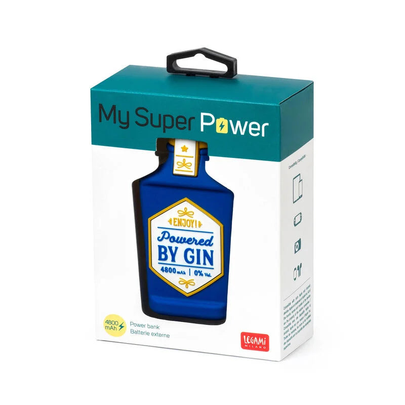 caricabatteria portatile - super power gin
