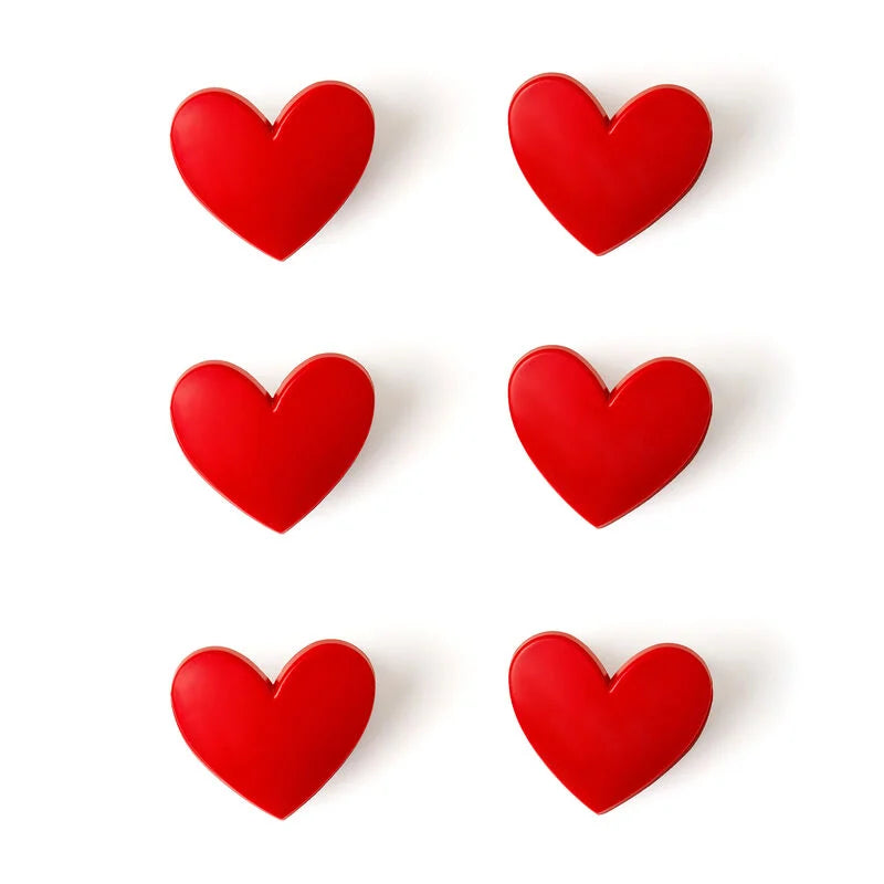 SET DI CLIP CHIUDI PACCO - BAG CLIPS CUORE