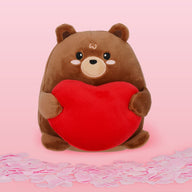 ORSETTO DI PELUCHE CON CUORE - SUPER CUTE