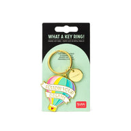 portachiavi metallo smaltato - what a key ring! air balloon