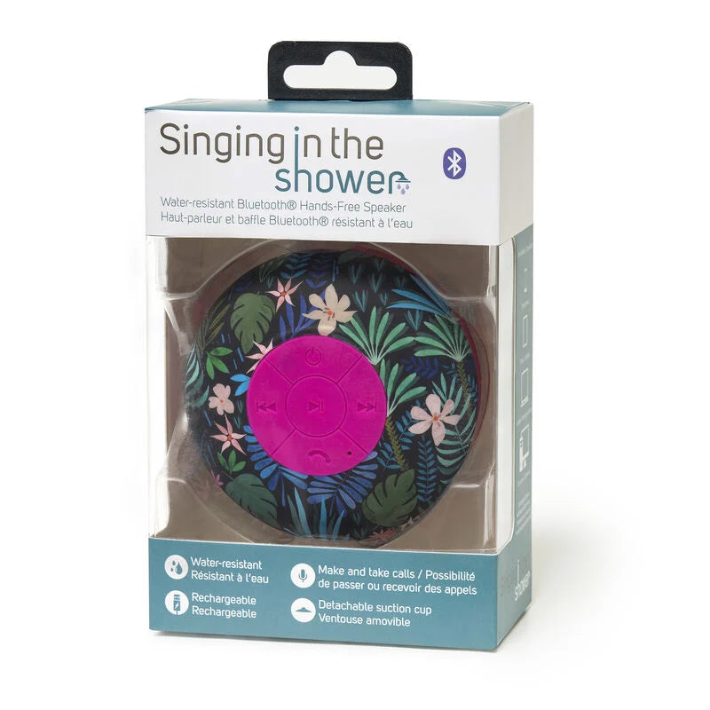 vivavoce e speaker wireless resistente all'acqua - singing in the shower flora