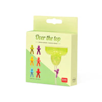 OVER THE TOP SET DI 6 SEGNA BICCHIERI