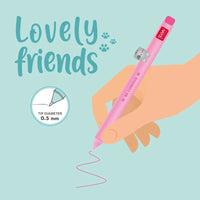 PENNA GEL KITTY LOVELY FRIENDS