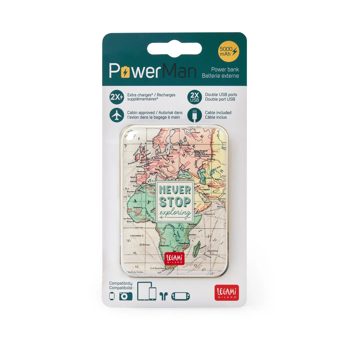 caricabatteria portatile - supercharge travel