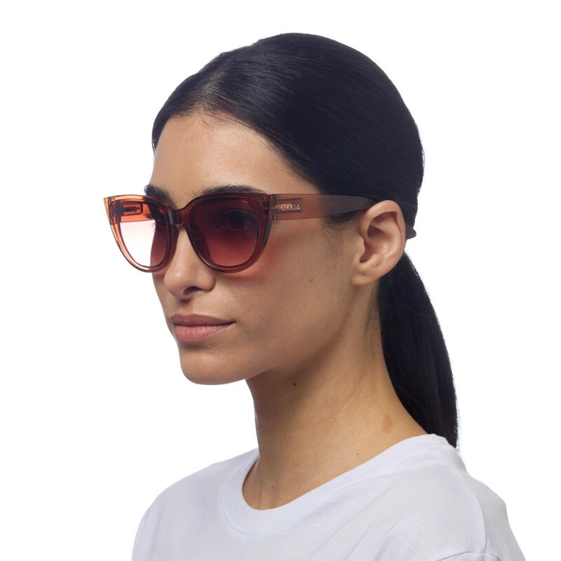 OKKIA OCCHIALI DA SOLE SILVIA OK020 TRASPARENT PINK