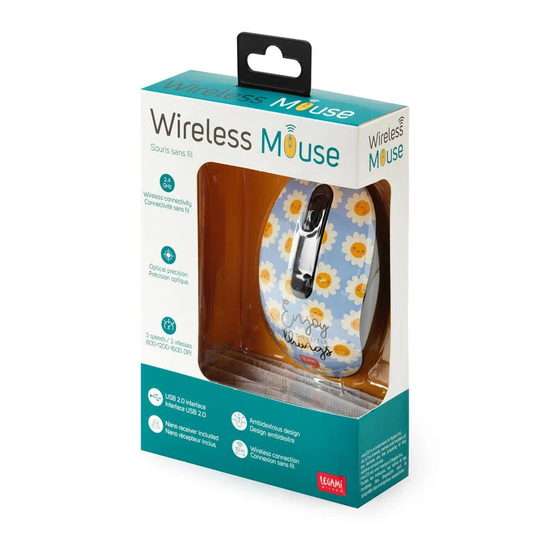 mouse wireless con ricevitore usb daisy