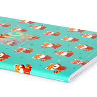 quaderno a righe large red panda