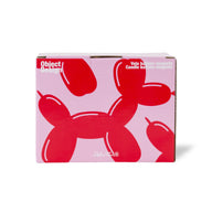 candela a cagnolino - balloon dog Helio Ferretti magenta