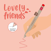 PENNA GEL TEDDY BEAR LOVELY FRIENDS