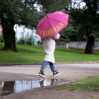 OMBRELLO "FUCKING RAIN" ROSA