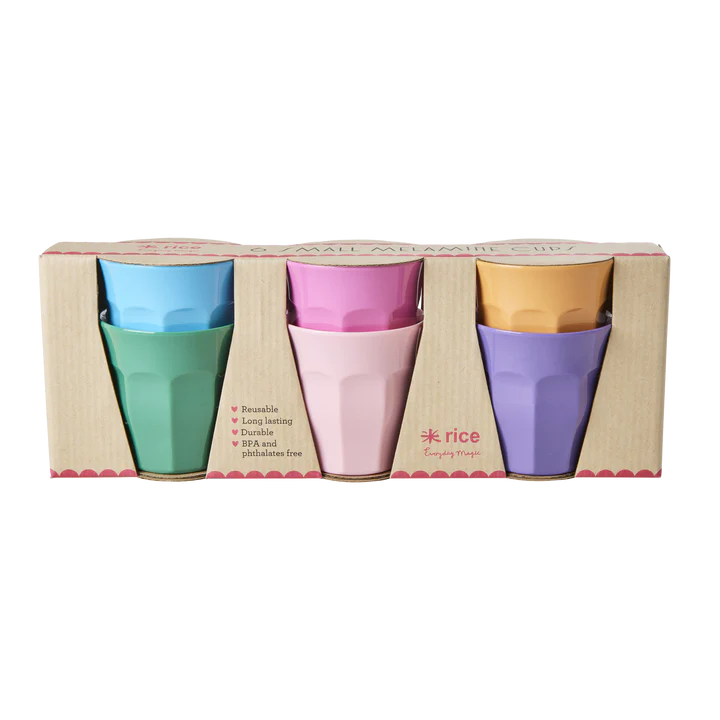 Bicchiere Caffè - Multicolore - Confezione da 6