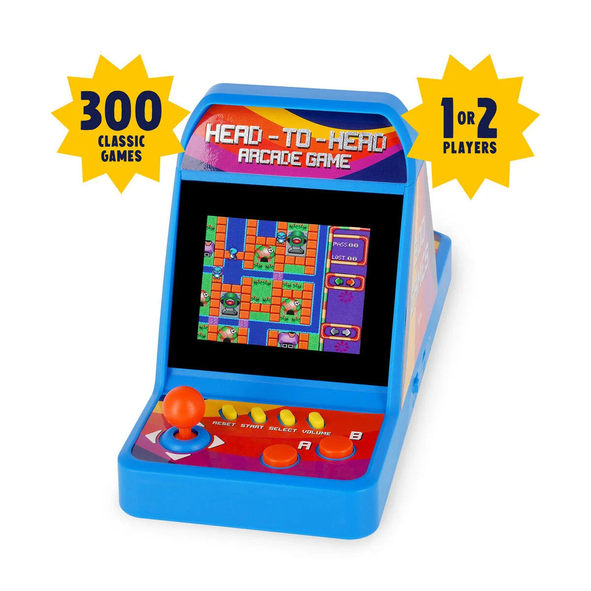 ARCADE MINI VIDEOGIOCO A DUE GIOCATORI - HEAD TO HEAD ARCADE GAME