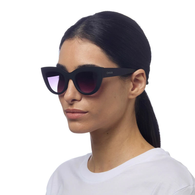 OKKIA OCCHIALI DA SOLE CLAUDIA OK013 BLACK