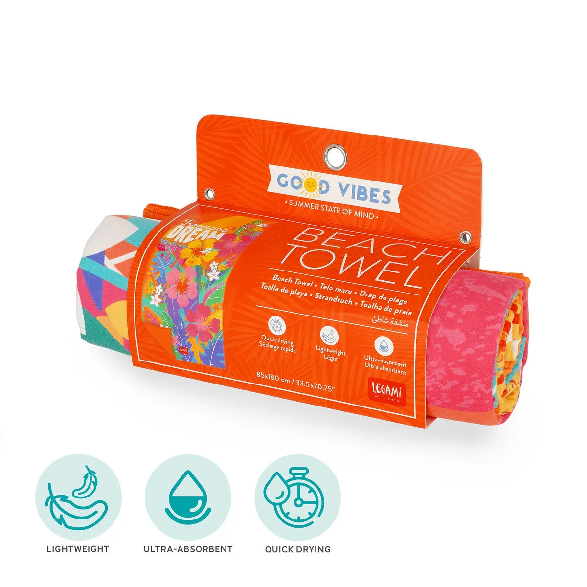 TELO MARE - BEACH TOWEL TROPICANA DREAM
