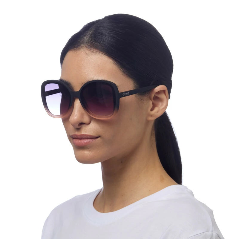 OKKIA OCCHIALI DA SOLE ANNA OK019 BLACK PINK