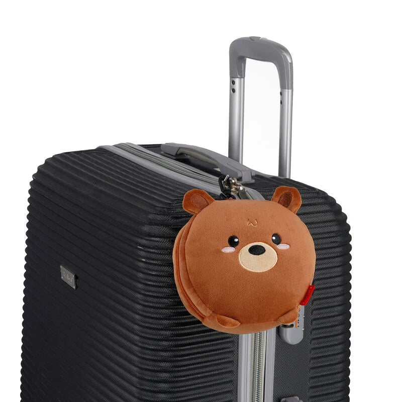 cuscino da viaggio con mascherina da notte - my travel buddy teddy bear