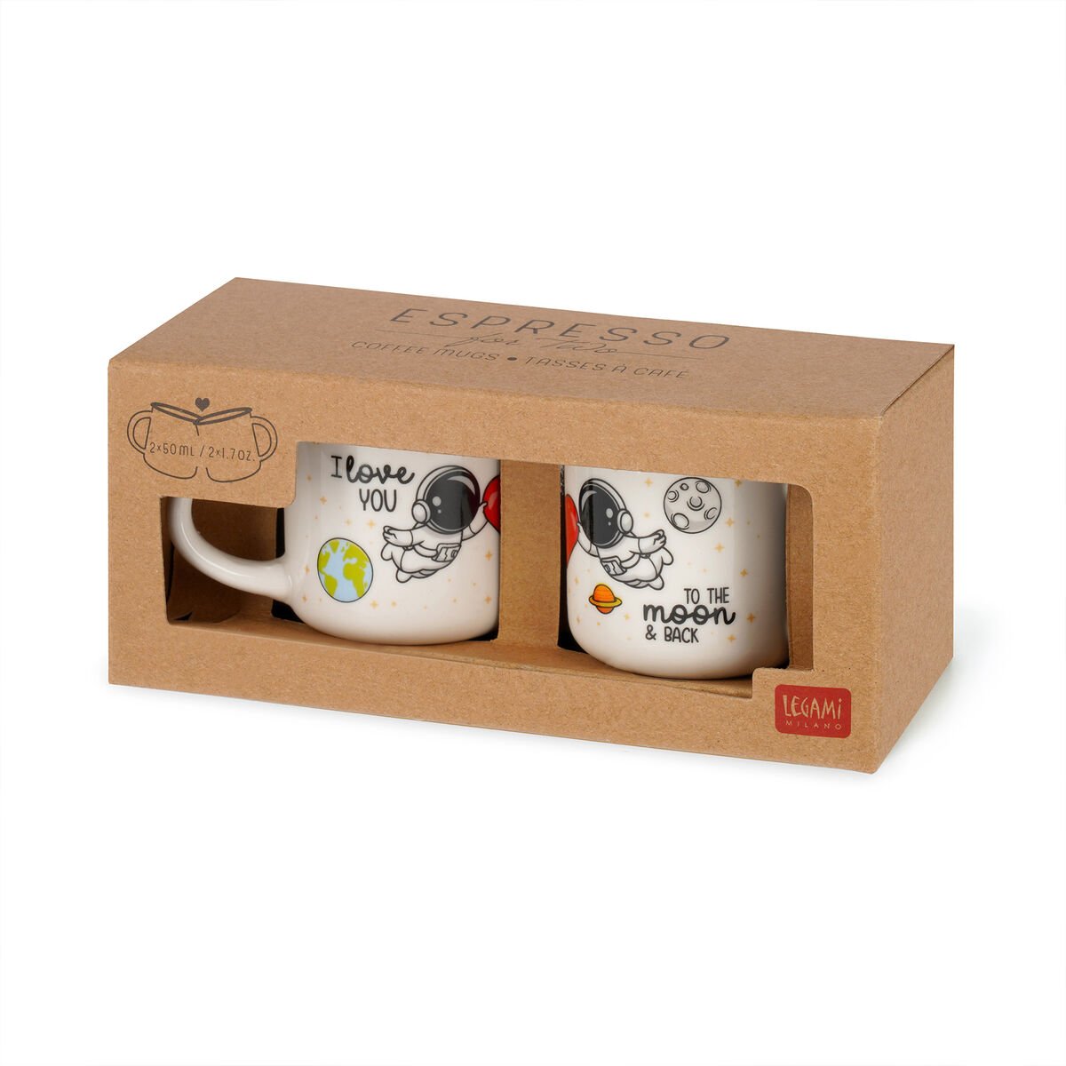 DUE TAZZINE DA CAFFÈ - ESPRESSO FOR TWO SPACE