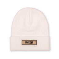 CAPPELLINO "FUCK OFF" BIANCO