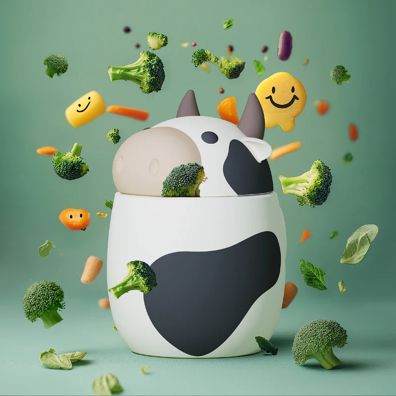 LUNCH BOX TERMICO BESTIE ASOBU - MUCCA