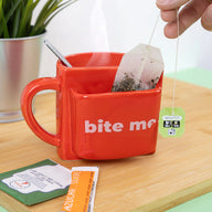 TAZZA PORTA BISCOTTI "BITE ME"