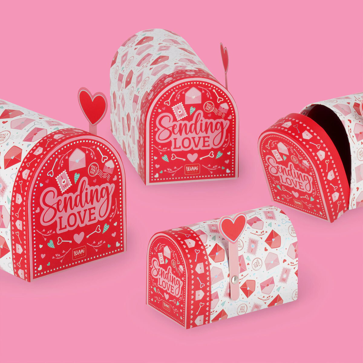 SCATOLA REGALO LOVE MAILBOX - L