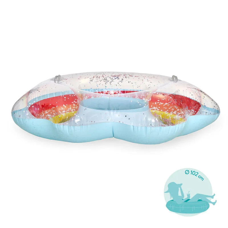 MAXI CIAMBELLA GONFIABILE RAINBOW LEGAMI