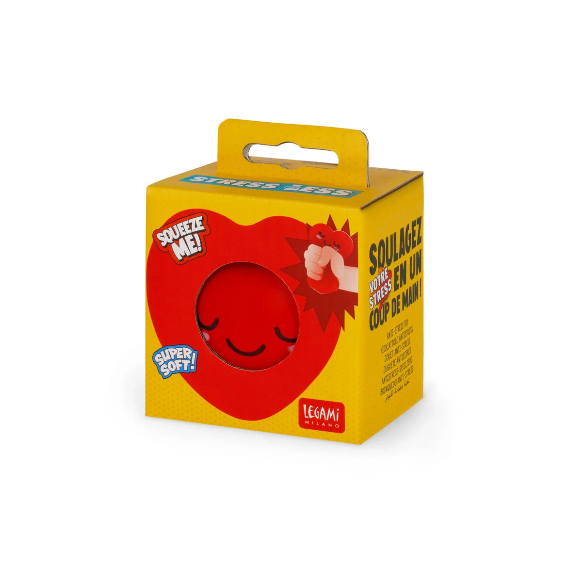 ANTISTRESS SQUISHY - STRESS LESS CUORE