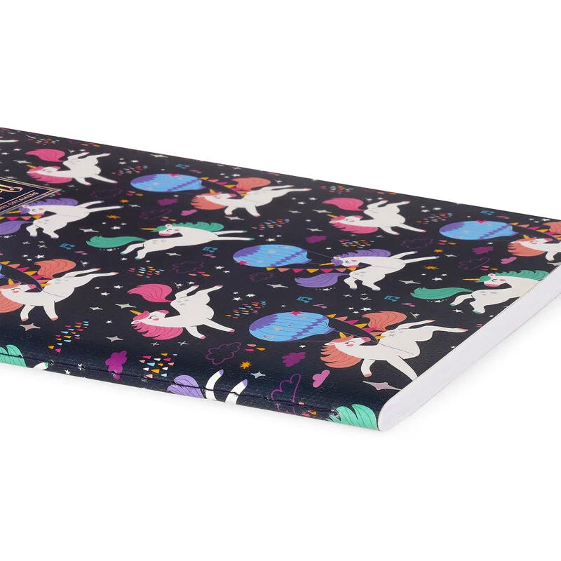quaderno a righe medium unicorno