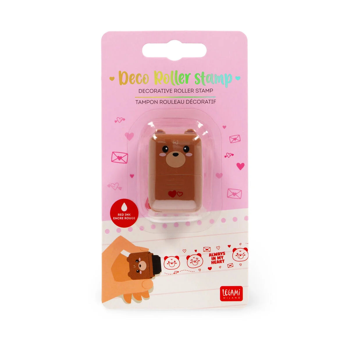 TIMBRO DECORATIO A RULLO - TEDDY BEAR