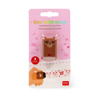TIMBRO DECORATIO A RULLO - TEDDY BEAR