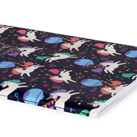 quaderno a righe large unicorno