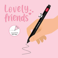 PENNA GEL LOVELY FRIENDS PANDA