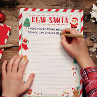 KIT PER LETTERA A BABBO NATALE - SANTA KLAUS LETTER KIT